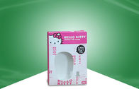 Caixa de empacotamento de papel da caixa das caixas da cor completa com a janela para o rato de Hello Kitty